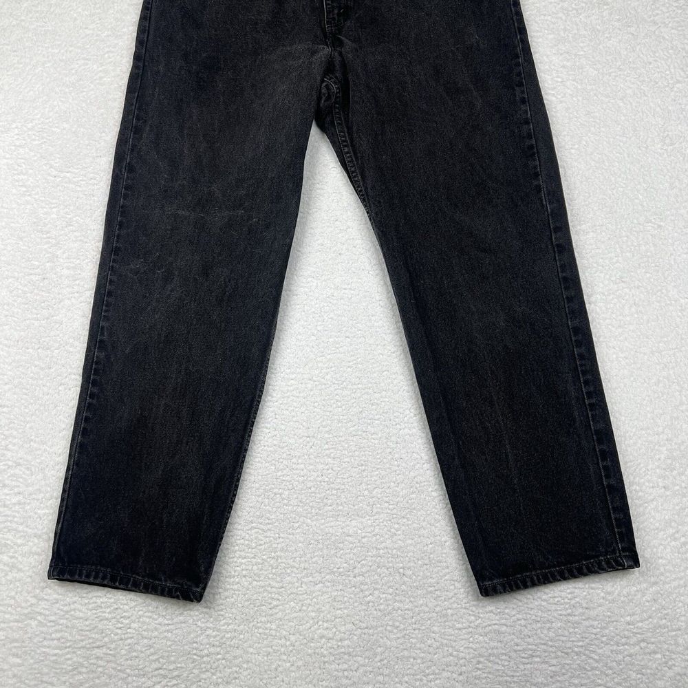 Vintage Levis Jeans‎ Mens 38x30 Black Faded 550 Relaxed Straight Y2K Denim USA - Picture 3 of 14